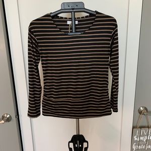 Peyton Bre Striped Girl's Top. Size 14
